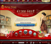 Royal Vegas Casino Screenshot