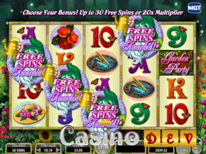 Garden Party Online Slot Launched by WagerWorks