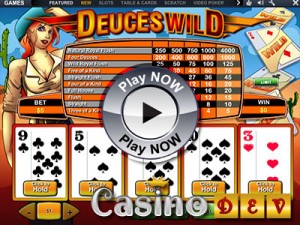 Deuces Wild Video Poker