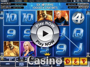 Fantastic Four 50 Lines Slot